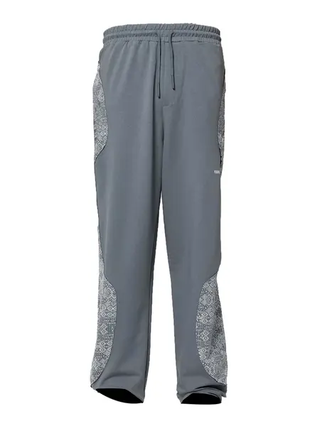 VAMOS CLO Nohavice  dymovo šedá / zmiešané farby