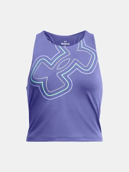 Under Armour Tílko Motion Branded Crop Tank-PPL - Holky