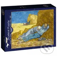 Puzzle Siesta, 1890 - Vincent van Gogh - puzzle z kategorie 500 - 1000 dílků