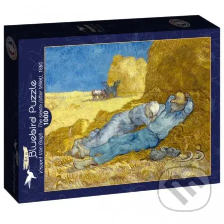 Puzzle Siesta, 1890 - Vincent van Gogh - puzzle z kategorie 500 - 1000 dílků