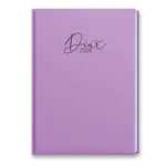 Denní diář Baloušek Pastel 2026 - A5, fialový