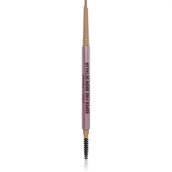 Too Faced Super Fine Brow Detailer Eyebrow Pencil dlhotrvajúca ceruzka na obočie odtieň Taupe 0,08 g