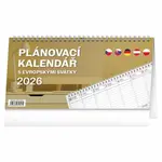 Stolní kalendář Plánovací s evropskými svátky 2026
