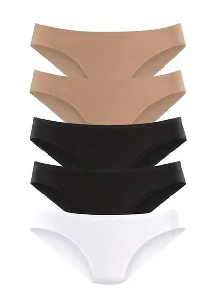 PETITE FLEUR Nohavičky  béžová / čierna / biela