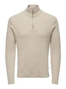 Only & Sons Mikina 'ONSPhil'  kamenná