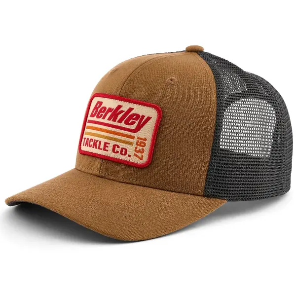 Berkley šltovka striper trucker cap brown charcoal