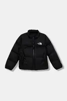 Dětská péřová bunda The North Face KID 1996 RETRO NUPTSE JACKET černá barva, NF0A82TSGOF1