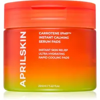 APRILSKIN Carrotene IPMP Instant Calming Serum Pads čisticí tampónky se zklidňujícím účinkem 80 ks