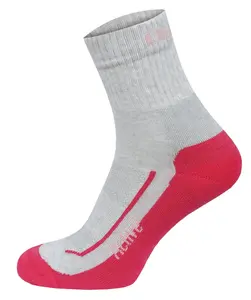 Husky Active L (41-44), grey/red Ponožky