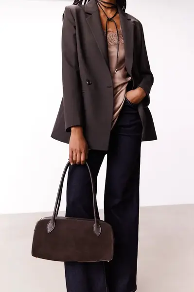 Semišová kabelka Answear.LAB