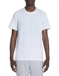 Celio Bílé tričko sae vzorem Jeville - Pánské