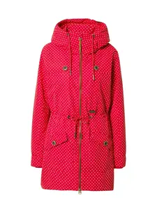 alife & kickin Prechodná parka 'CharlotteAK B'  červená / biela