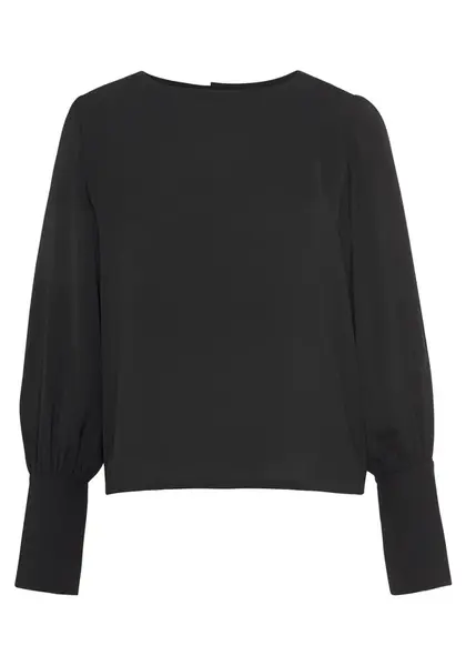 LASCANA Blúzka  čierna