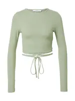 ABOUT YOU Tričko 'Lino'  mätová