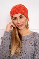 Kesi Čepice s fleecem Justyna K253 červená