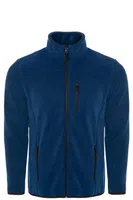 24601 Dewberry 5 Pocket Outdoor Full Zipper Fleece Jacket-INDIGO
