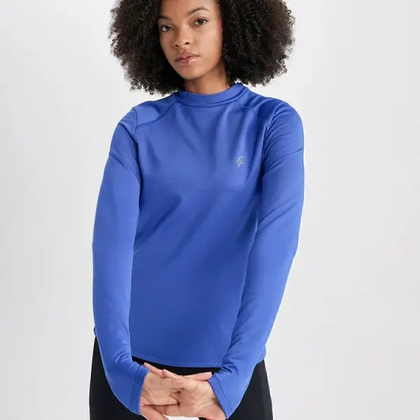DEFACTO Fit Standard Fit Collar Printed Long Sleeve T-Shirt