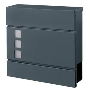 POŠTOVNÍ SCHRÁNKA, tmavě šedá