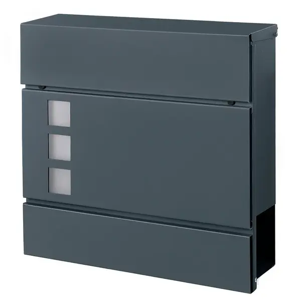 POŠTOVNÍ SCHRÁNKA, tmavě šedá