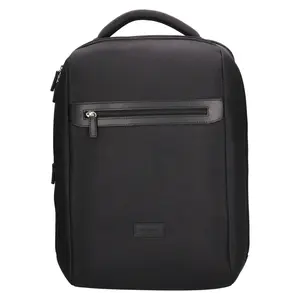 Pánsky batoh Hexagona Samuel, nylon, na notebook 15" − čierna