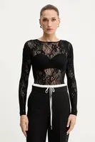 Body Patrizia Pepe dámské, černá barva, 2M4484 J344