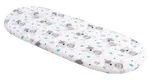 Medi Partners Fitted sheet for a stroller - cotton - Teddy bear, blue