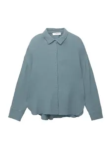 Pull&Bear Blúzka  dymovo modrá