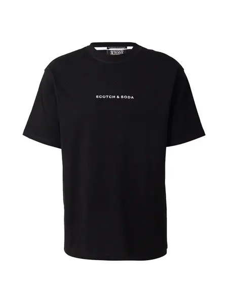SCOTCH & SODA Tričko  čierna / biela