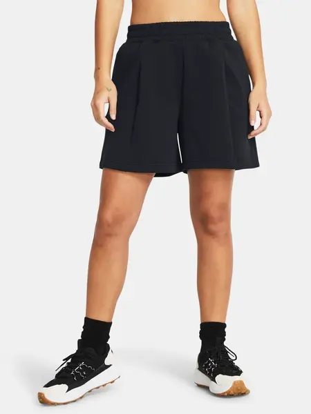 Under Armour Kraťasy Unstoppable Flc Pltd Short-BLK - Dámské