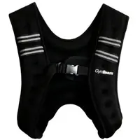 GymBeam ACTIVE 3 KG Zátěžová vesta, černá, velikost 3 KG