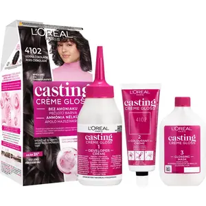 L’Oréal Paris Casting Creme Gloss farba na vlasy odtieň 4102 Iced Chocolate 1 ks
