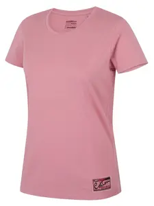 Husky  Tee Base L pink, XS Dámske bavlnené tričko