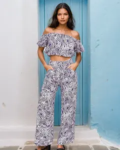 Resti Two-Piece Women's Printed Set