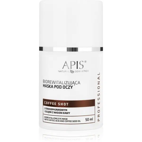 Apis Natural Cosmetics Coffee Shot očná maska s revitalizačným účinkom 50 ml
