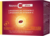 NOVO C  PLUS Lipozomálny vitamín C 60 tvrdých kapsúl