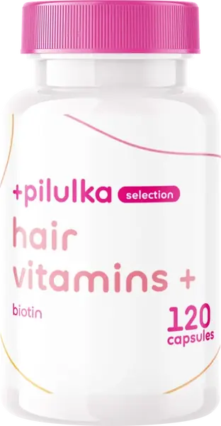 PILULKA SELECTION Vitamíny na vlasy Forte 120 tabliet