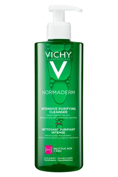 VICHY Normaderm Phytosolution Gel Čistiaci gél pre pleť so sklonom k akné 400 ml