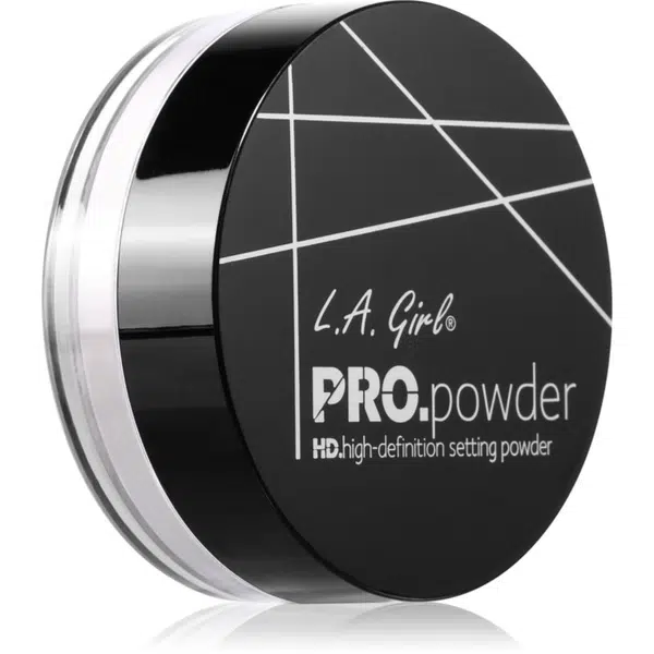 L.A. Girl Cosmetics PRO. Powder HD transparentný fixačný púder odtieň Translucent 5 g