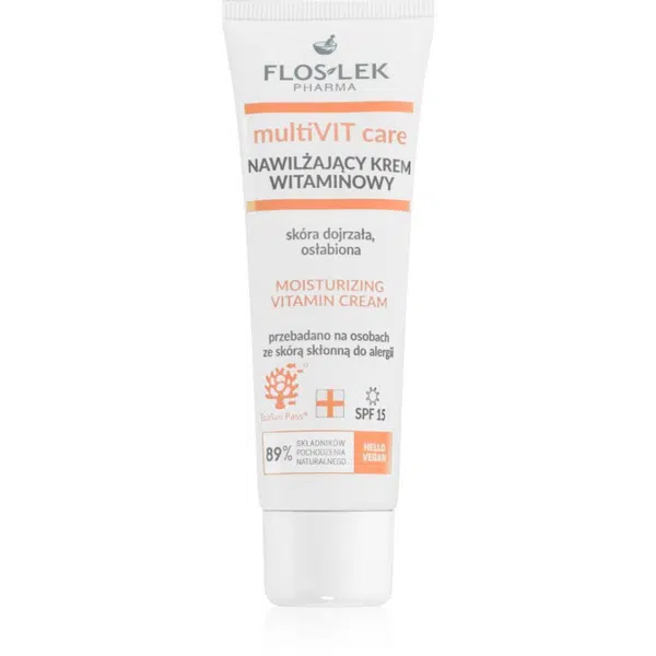 FlosLek Pharma Multivit Care hydratačný krém s vitamínmi 50 ml