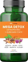 MOVIT ENERGY Mega Detox Pestrec + Kurkumín FORTE 60 kapslí