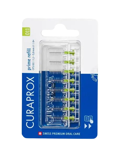 CURAPROX CPS 011 Prime Refill Náhradná medzizubná kefka 8 ks