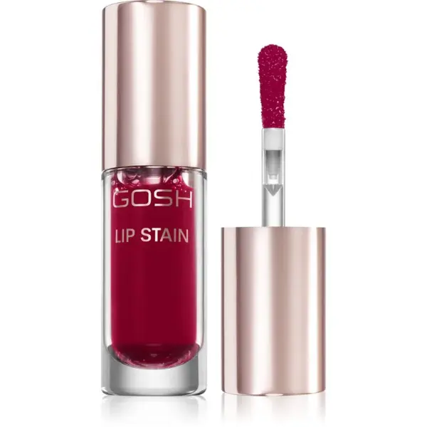GOSH COPENHAGEN Lip Stain farba na pery odtieň 001 Shocking Pink 3 ml