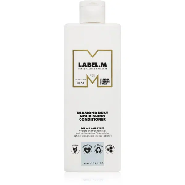 label.m Diamond Dust výživný kondicionér pre všetky typy vlasov 300 ml