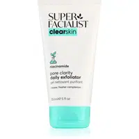 Super Facialist Clearskin Niacinamide čistiaci pleťový peeling pre problematickú pleť 150 ml
