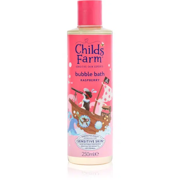 Childs Farm Bubble Bath pena do kúpeľa a čistiaci gél Raspberry 250 ml