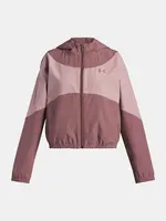 Girl's jacket Under Armour UA Rival Woven HD Jacket-BRN - Girls