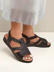 Resti Royal Fashion Women's Low Wedge Sandals Sora