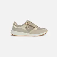 Gold women's sneakers Geox Bulmya - Women's