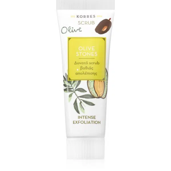 Korres Olive Stones hĺbkovo čistiaci peeling 18 ml
