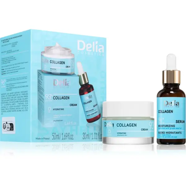 Delia Cosmetics Collagen Set darčeková sada na tvár, krk a dekolt